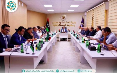 مركز الصناعة الخضراء يشارك في بحث فرص التعاون لتطوير قطاعي الصناعة والتعدين